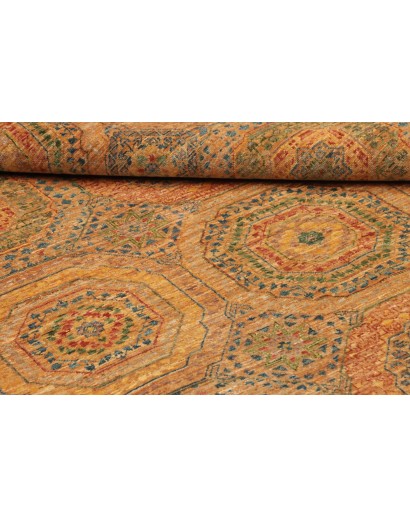 Tappeto Mamlouk Pakistan arancione marrone 126x189