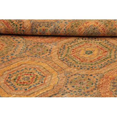 Tappeto Mamlouk Pakistan arancione marrone 126x189