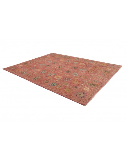Tappeto Shahi Fine Pakistan rosso giallo 240x305