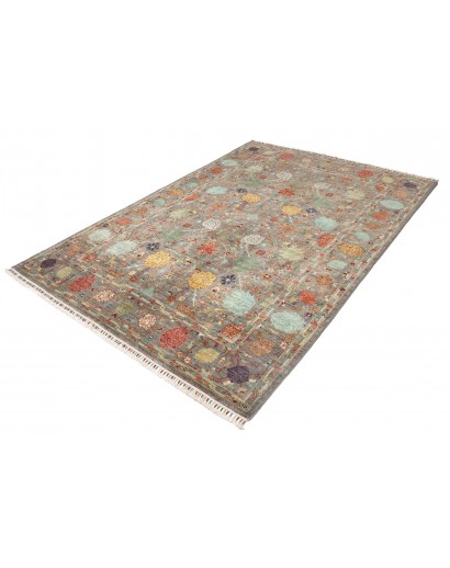 Tappeto Shahi Fine Pakistan bianco grigio 173x247
