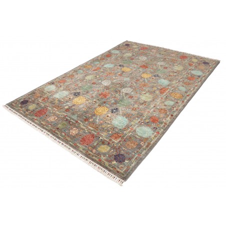 Tappeto Shahi Fine Pakistan bianco grigio 173x247