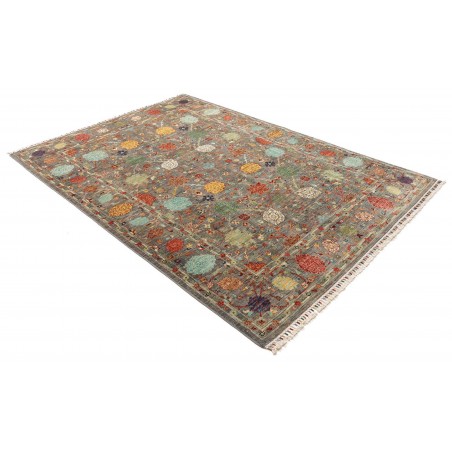 Tappeto Shahi Fine Pakistan bianco grigio 173x247