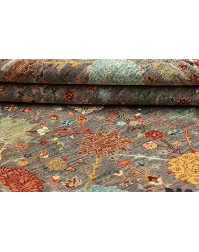 Tappeto Shahi Fine Pakistan bianco grigio 173x247