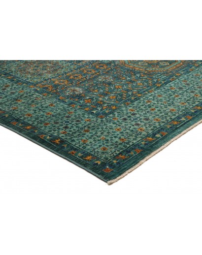 Tappeto Mamlouk Pakistan azzurro bianco 169x238