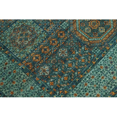 Tappeto Mamlouk Pakistan azzurro bianco 169x238