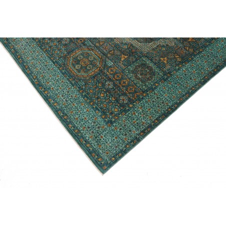 Tappeto Mamlouk Pakistan azzurro bianco 169x238