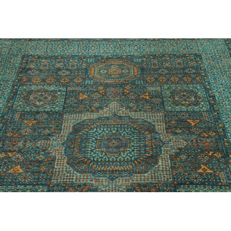 Tappeto Mamlouk Pakistan azzurro bianco 169x238