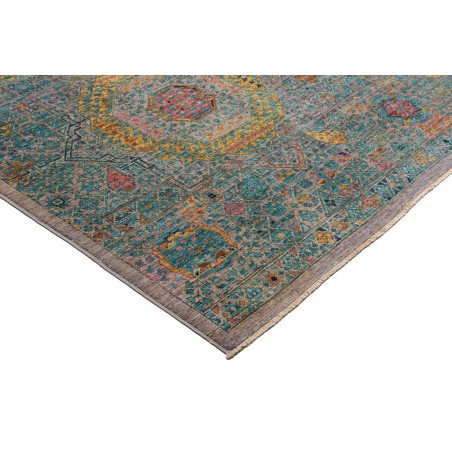 Tappeto Mamlouk Pakistan azzurro bianco 202x297