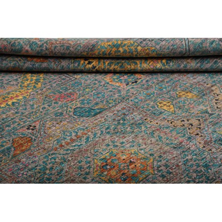 Tappeto Mamlouk Pakistan azzurro bianco 202x297