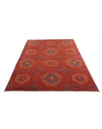 Tappeto Mamlouk Pakistan marrone bianco 171x240