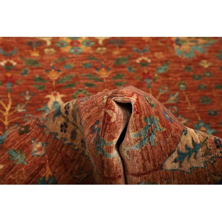 Tappeto Shahi Fine Pakistan marrone giallo 84x294