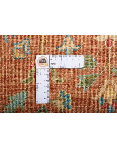 Tappeto Shahi Fine Pakistan marrone giallo 84x294
