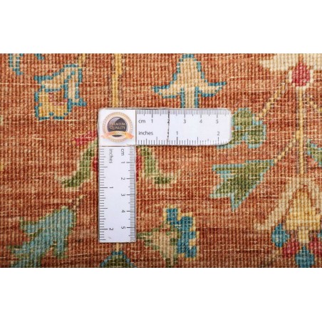 Tappeto Shahi Fine Pakistan marrone giallo 84x294