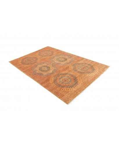 Tappeto Mamlouk Pakistan arancione 143x220