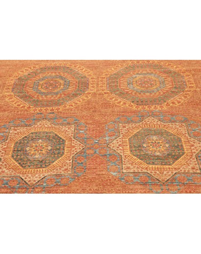 Tappeto Mamlouk Pakistan arancione 143x220