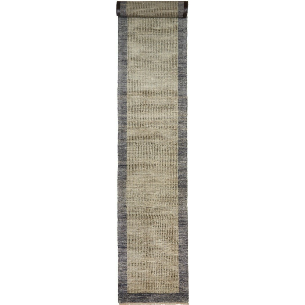 Tappeto Shayan Pakistan bianco 76x405 Tappeto Shayan Pakistan bianco 76x405