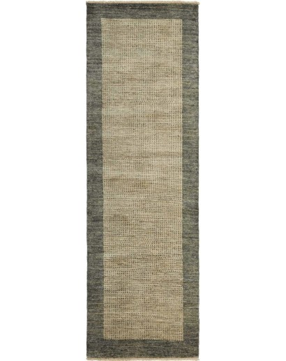 Tappeto Shayan Pakistan azzurro beige 77x199