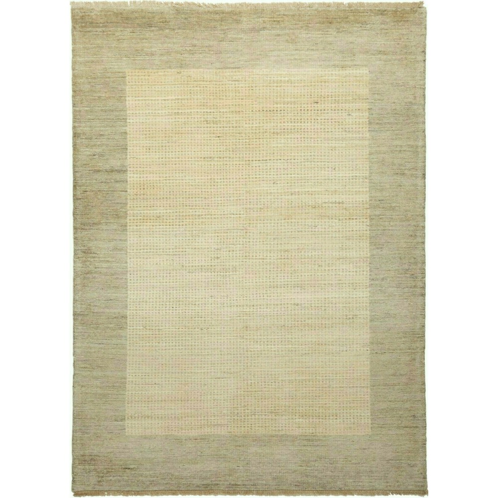 Tappeto Shayan Pakistan marrone bianco 151x204 Tappeto Shayan Pakistan marrone bianco 151x204