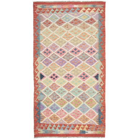 Tappeto Kilim Afghanistan marrone 101x190