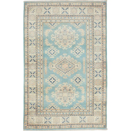 Tappeto Kazak Afghanistan beige bianco 98x158