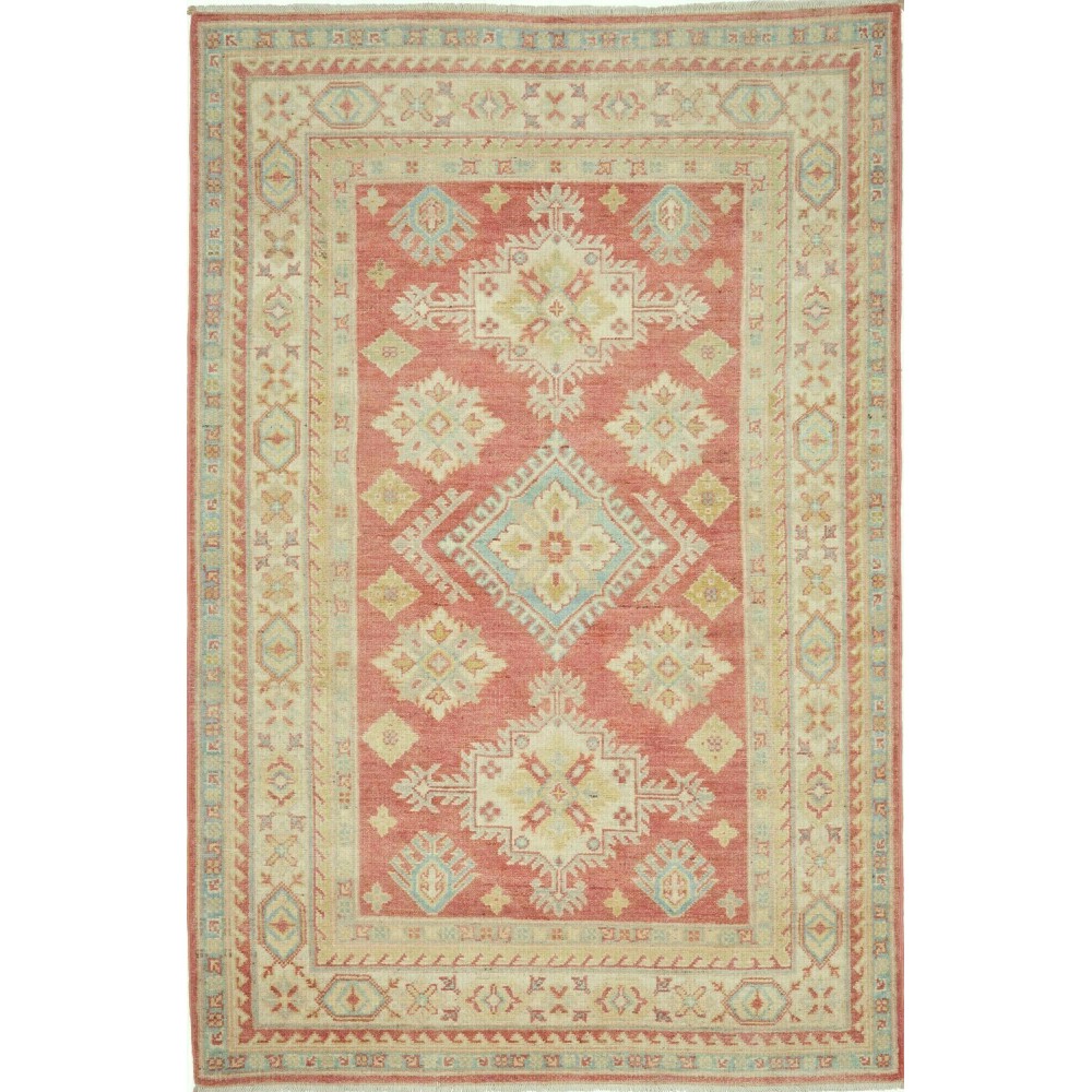 Tappeto Kazak Afghanistan marrone 125x185 Tappeto Kazak Afghanistan marrone 125x185