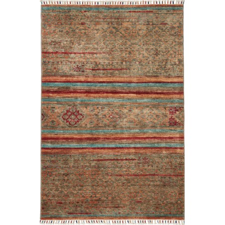 Tappeto Rubin Pakistan azzurro arancione 101x153