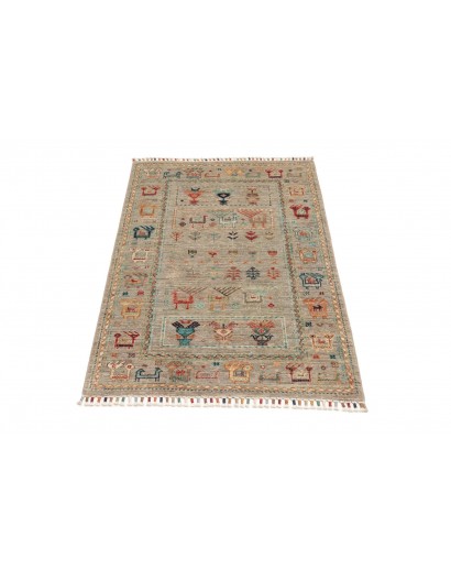 Tappeto Rubin Pakistan marrone grigio 79x132