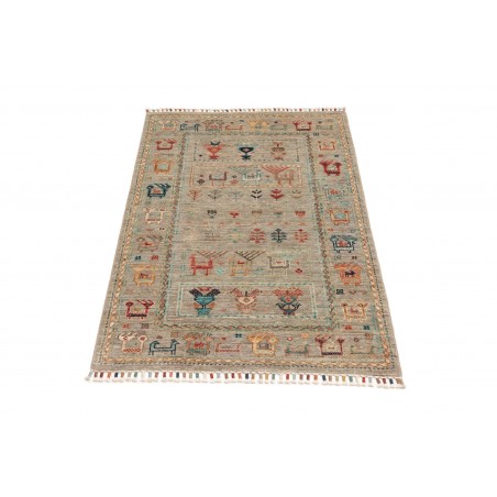 Tappeto Rubin Pakistan marrone grigio 79x132