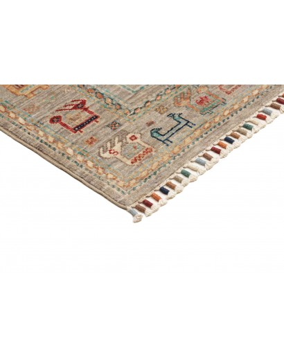 Tappeto Rubin Pakistan marrone grigio 79x132