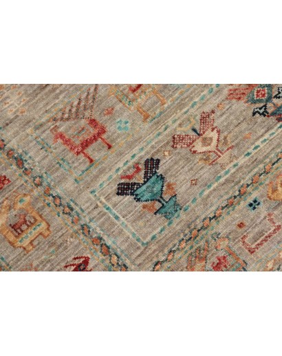 Tappeto Rubin Pakistan marrone grigio 79x132