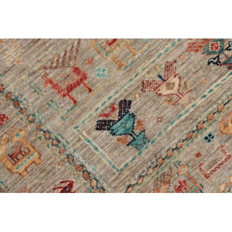 Tappeto Rubin Pakistan marrone grigio 79x132