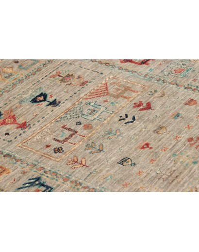 Tappeto Rubin Pakistan marrone grigio 79x132