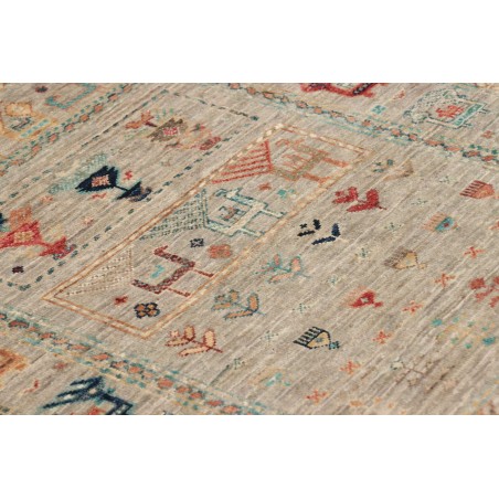 Tappeto Rubin Pakistan marrone grigio 79x132