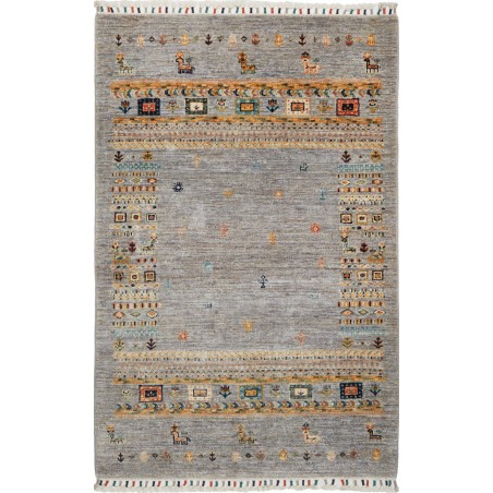 Tappeto Siva Pakistan marrone 99x147