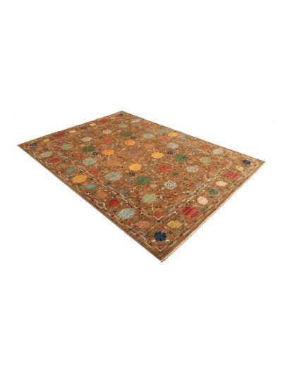 Tappeto Shahi Fine Pakistan arancione giallo 170x237