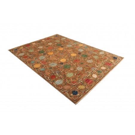 Tappeto Shahi Fine Pakistan arancione giallo 170x237