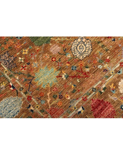 Tappeto Shahi Fine Pakistan arancione giallo 170x237