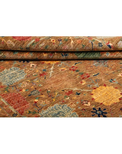 Tappeto Shahi Fine Pakistan arancione giallo 170x237