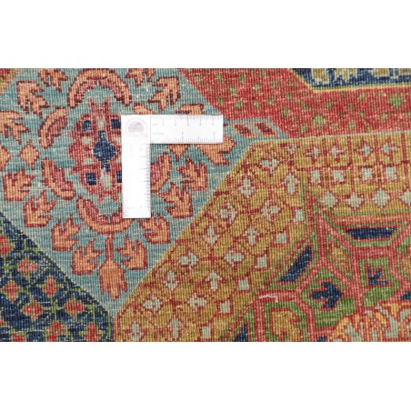 Tappeto Mamlouk Pakistan azzurro rosso 249x304