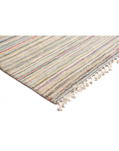 Tappeto bianco azzurro 240x311