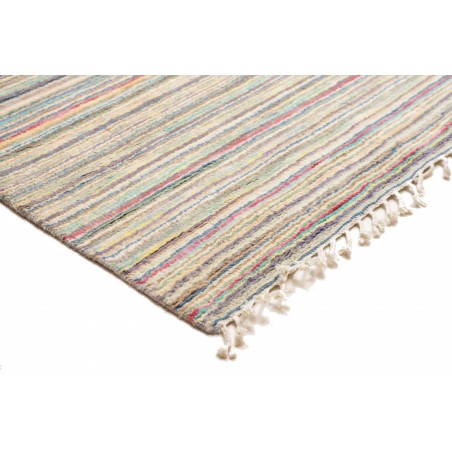 Tappeto bianco azzurro 240x311