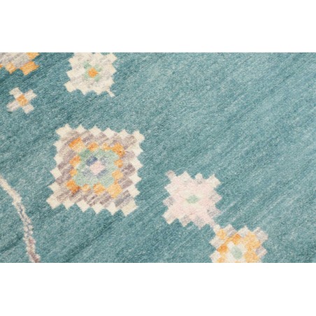 Tappeto blu bianco 243x310