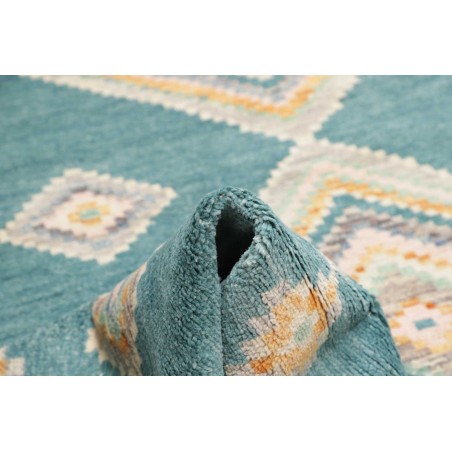 Tappeto blu bianco 243x310