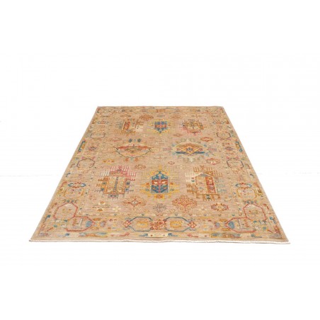 Tappeto Tribal Pakistan marrone 150x197