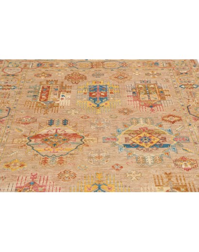 Tappeto Tribal Pakistan marrone 150x197