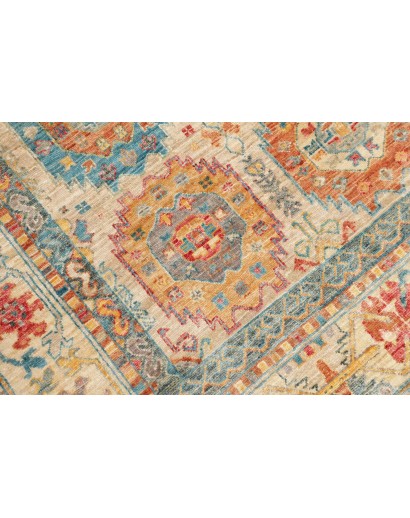Tappeto Tribal Pakistan marrone 147x198