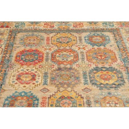Tappeto Tribal Pakistan marrone 147x198