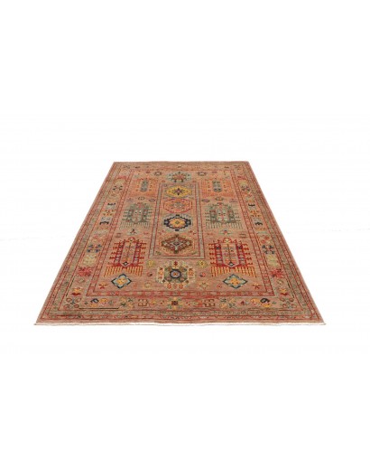 Tappeto Tribal Pakistan marrone 151x203