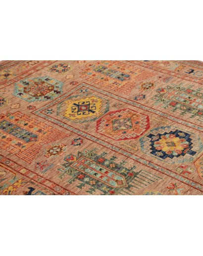 Tappeto Tribal Pakistan marrone 151x203