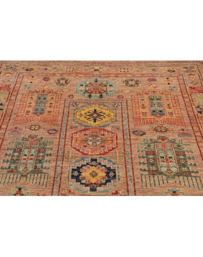 Tappeto Tribal Pakistan marrone 151x203
